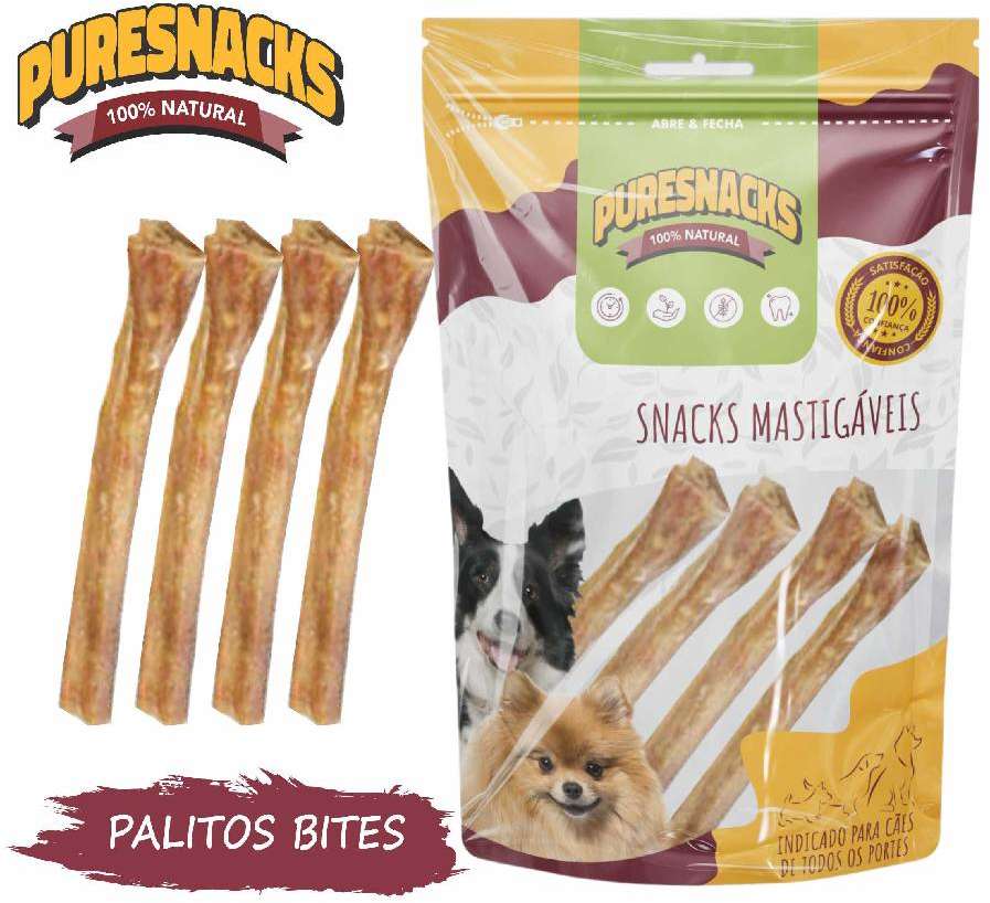 Petisco PureSnacks Palito Bites para Cães - 4 Unidades