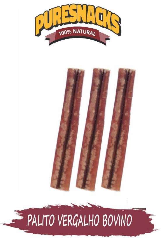 Petisco PureSnacks Palito Vergalho Bovino para Cães - 3 Unidades