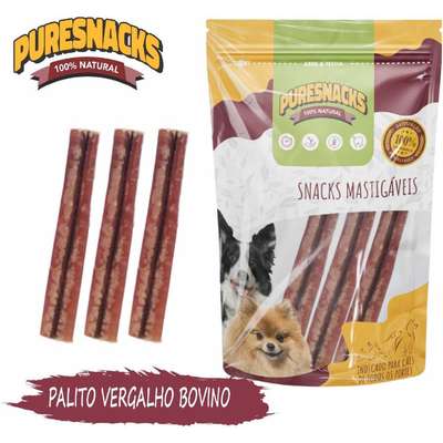Petisco PureSnacks Palito Vergalho Bovino para Cães