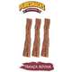 Petisco PureSnacks Trança Bexiga Bovina para Cães