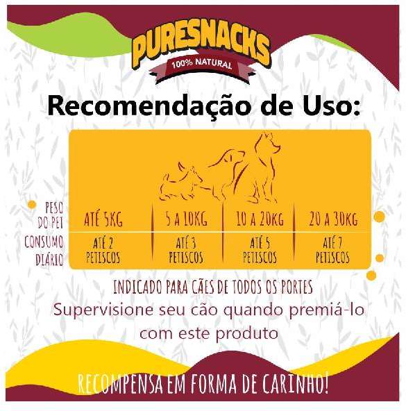 Petisco PureSnacks Palito Bites para Cães - 4 Unidades