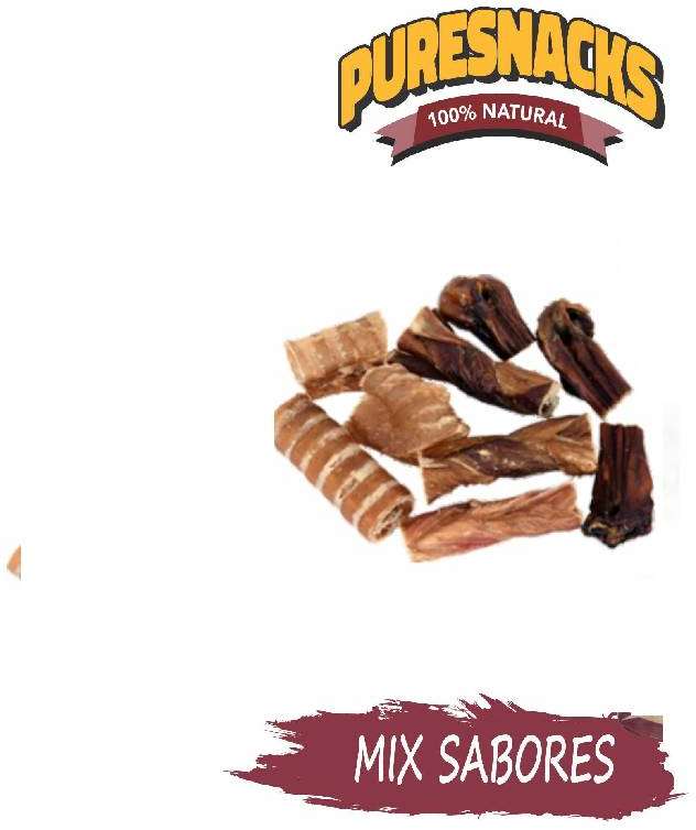 Petisco PureSnacks Mix Diversos para Cães - 1 Unidade