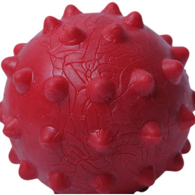 Brinquedo Duratoys Bola Cravo Vermelha