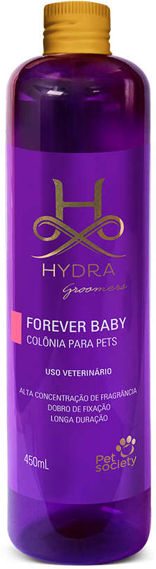 Refil Colônia Pet Society Hydra Groomers Forever Baby - 450 mL