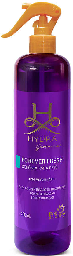Colônia Pet Society Hydra Groomers Forever Fresh - 450 mL