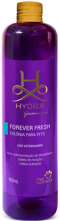 Refil Colônia Pet Society Hydra Groomers Forever Fresh - 450 mL