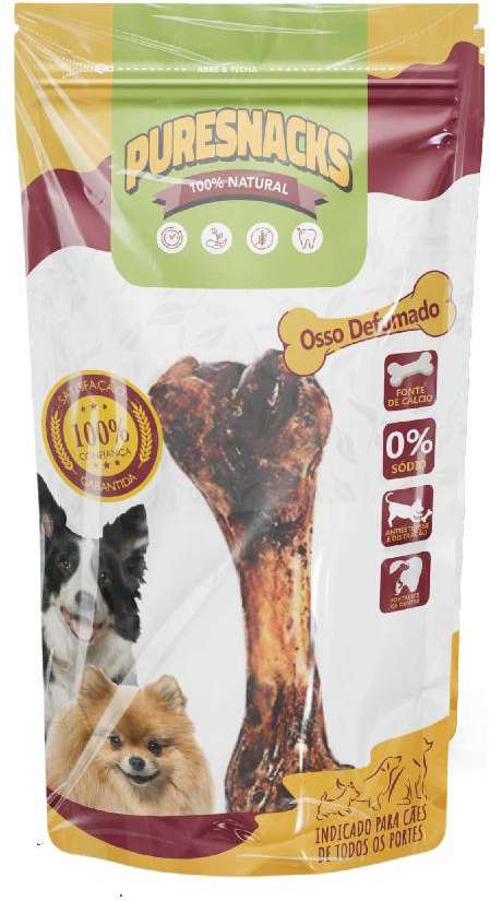 Snacks Mastigáveis PureSnacks Osso Suíno - 1 Unidade