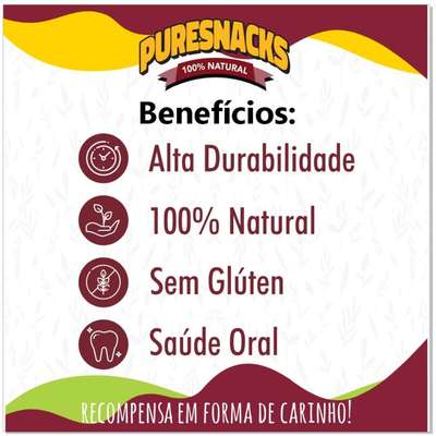 Snacks Mastigáveis PureSnacks Metacarpo Bovino