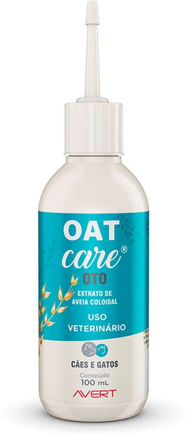 Solução Otológica Avert Oat Care para Cães e Gatos - 100 mL