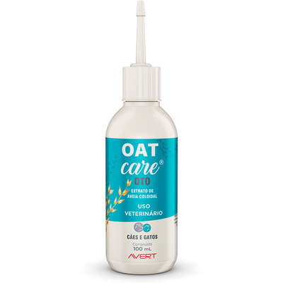 Solução Otológica Avert Oat Care para Cães e Gatos”