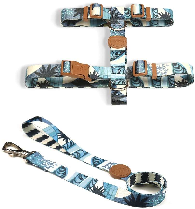 Conjunto Peitoral H Toh e Guia Noronha - Tam. PP