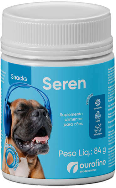 Suplemento Alimentar Ourofino Seren Snacks para Cães - 84 g