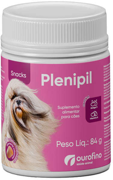 Suplemento Alimentar Ourofino Plenipil Snacks para Cães - 84 g