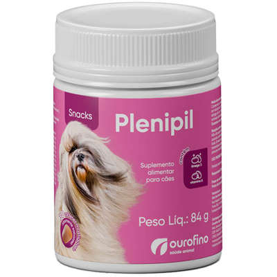 Suplemnto Alimentar Ourofino Plenipil Snacks para Cães