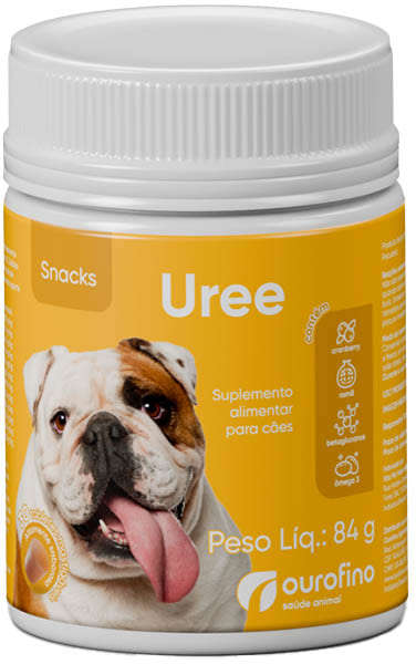 Suplemento Alimentar Ourofino Uree Snacks para Cães - 84 g