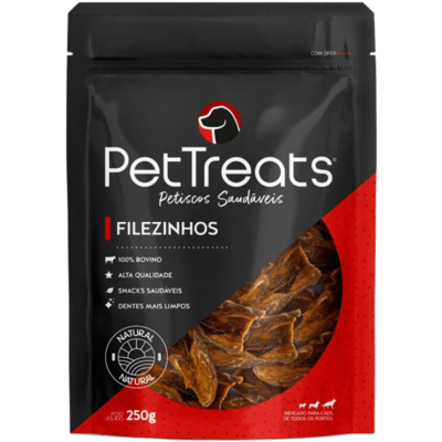 Petisco Saudáveis PetTreats para Cães Filezinhos