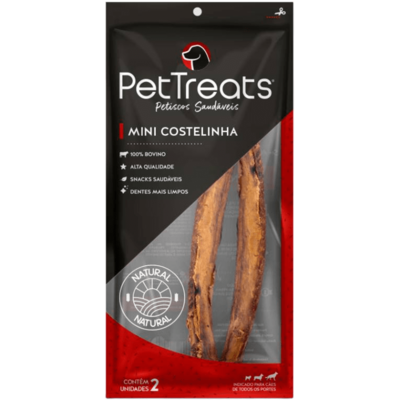Petisco PetTreats para Cães Mini Costelinha
