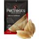 Petisco PetTreats para Cães Orelha Bovina Supremo