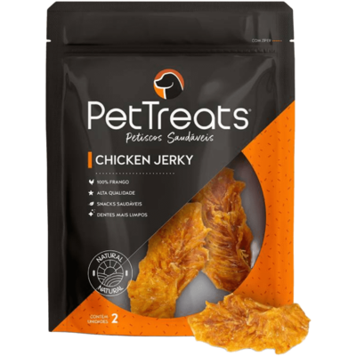 Petisco PetTreats para Cães Chicken Jerky