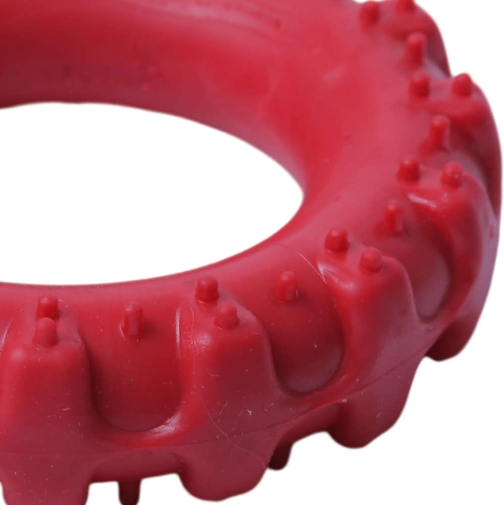 Brinquedo Duratoys Offroad Pneu Mordedor vermelho - Tam. M