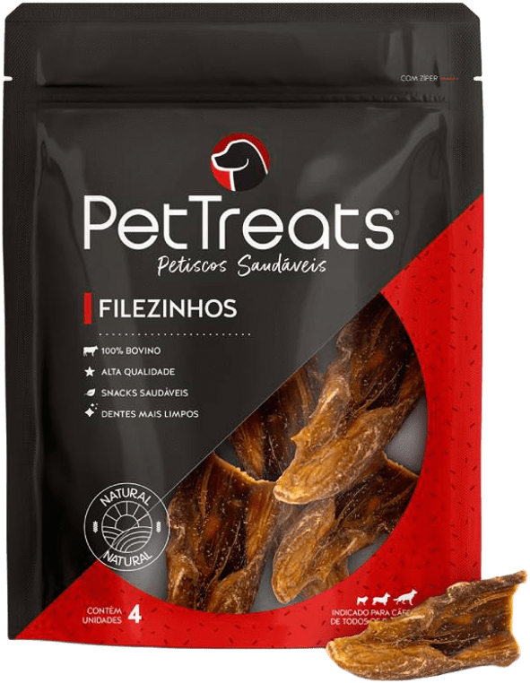 Petisco PetTreats para Cães Filezinhos - 4 Unidades