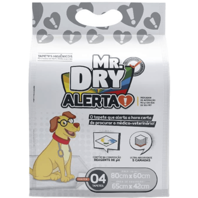 Tapete Higiênico Mr Dry Alerta