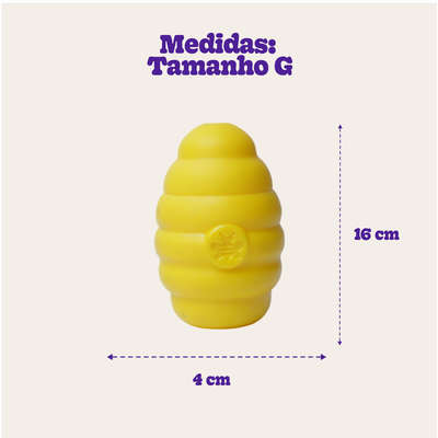Brinquedo Colmeia Recheável para Cães