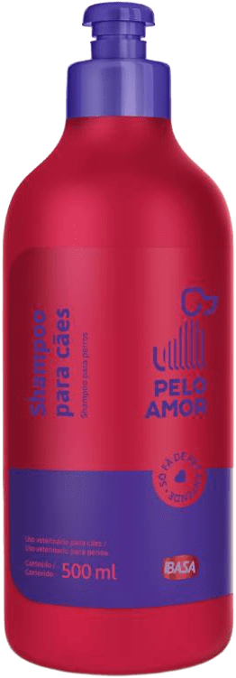 Shampoo Ibasa Pelo amor para Cães - 500 mL