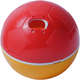 Brinquedo Amicus Crazy Ball Vermelho e Amarelo para Cães e Gatos