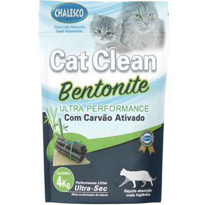 Areia Bentonita Chalesco Super Premium Carvão Ativado