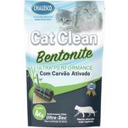 Areia Bentonita Chalesco Super Premium Carvão Ativado - 4Kg