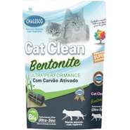 Areia Bentonita Chalesco Super Premium Carvão Ativado - 8Kg