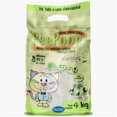 Granulado Mandioca Chalesco Médio Peepoop 4 Kg