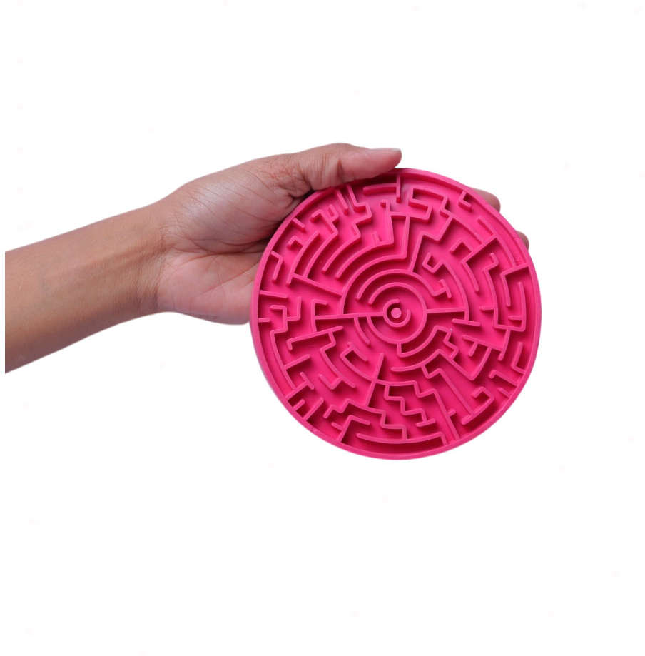 Comedouro Interativo Labirinto Pink - Tam. P