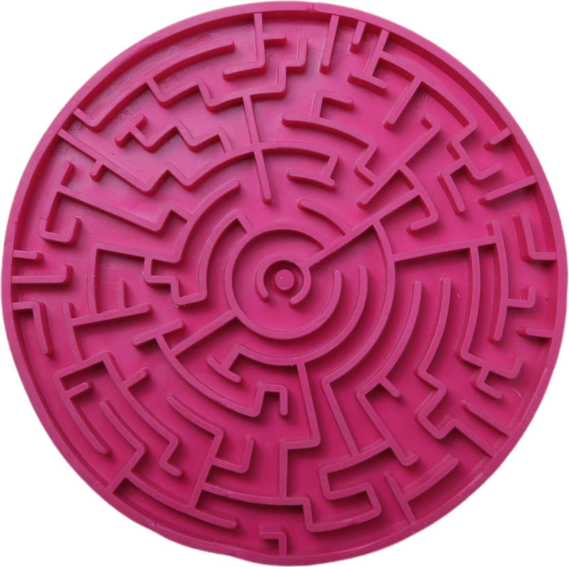 Comedouro Interativo Labirinto Pink - Tam. P