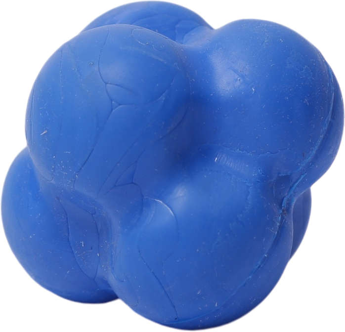 Brinquedo Bola Maciça Átomo 6 em 1 Azul para Cães - Tam. G