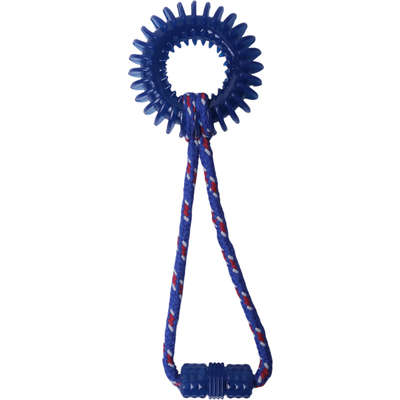 Brinquedo Odontopet Argola Espacial Dental com Corda para Cães”