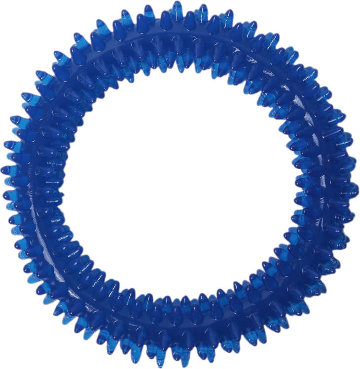 Brinquedo Odontopet Argola Dental Azul para Cães - Tam. P