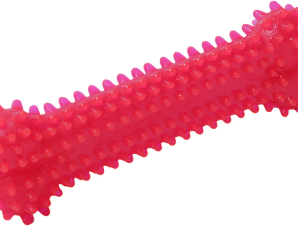 Brinquedo Odontopet Osso Dental Bone Rosa para Cães - Tam. P