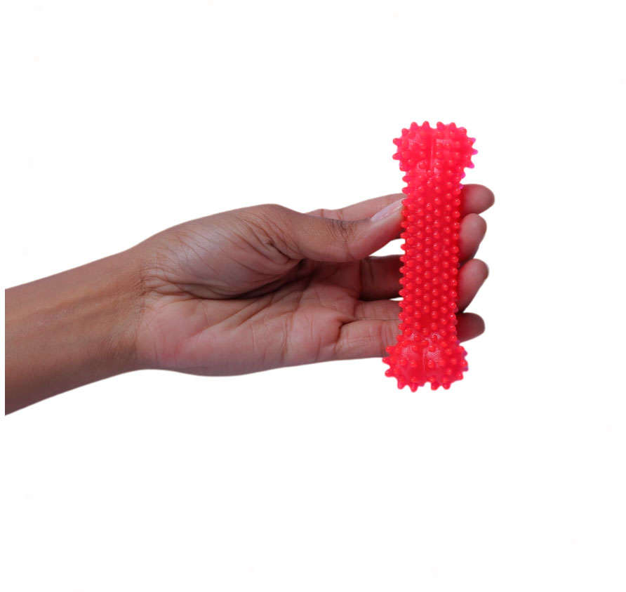 Brinquedo Odontopet Osso Dental Bone Rosa para Cães - Tam. P