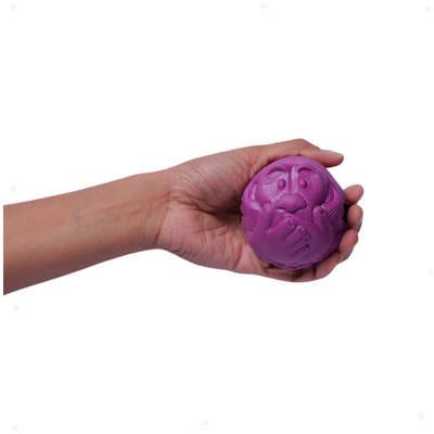 Bola Macaquinho Pet Games Lilás com Dispenser de Ração ou Petisco