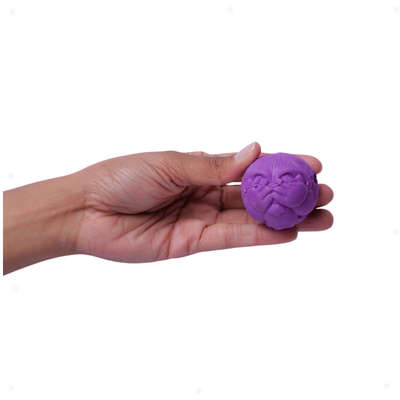 Bola Macaquinho Pet Games Lilás com Dispenser de Ração ou Petisco