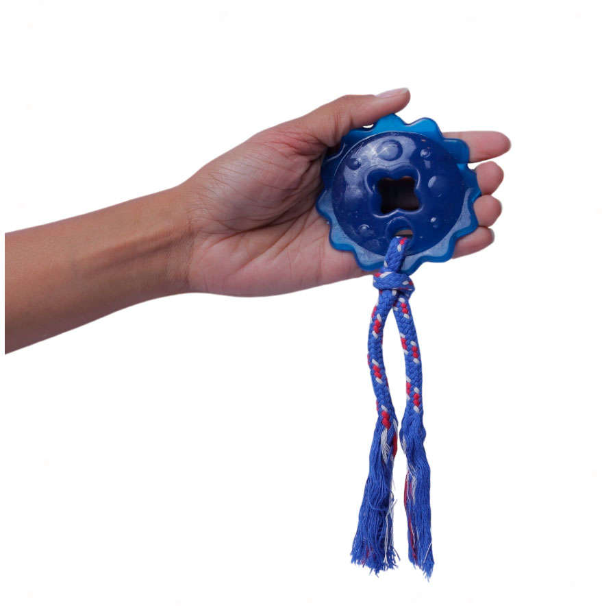 Brinquedo Odontopet Estrela Dental com Corda Azul para Cães - Tam. Único