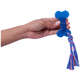 Brinquedo Odontopet Osso Dental Flat com Corda Azul para Cães