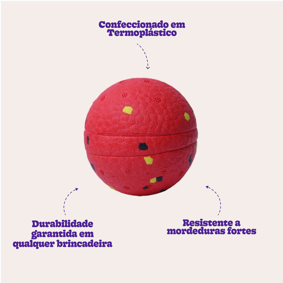 Brinquedo Bola Germanhart Flexiball Extraforte para Cães - Tam. Único