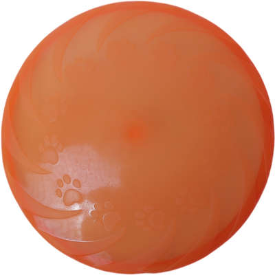 Brinquedo Odontopet Fresbee Dental Laranja para Cães