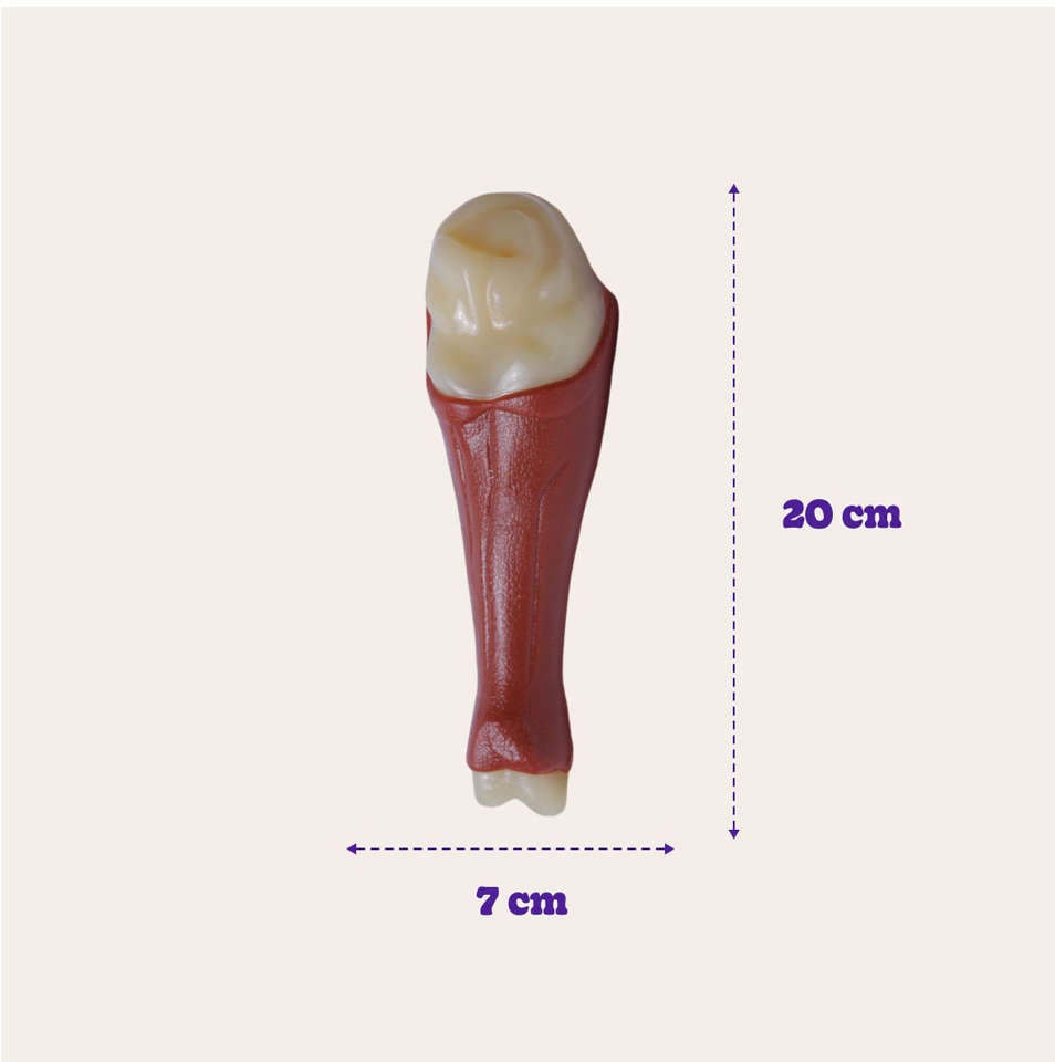 Brinquedo Odontopet Coxa Dura Big Nylon para Cães - Tam. Único