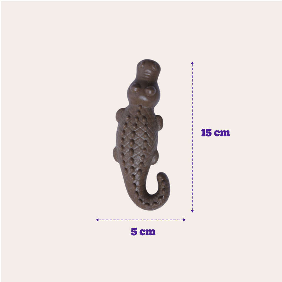 Brinquedo Mordedor Germanhart Jacaré para Cães - Tam. Único