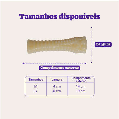 Brinquedo Odontopet Dura T.Bone Nylon para Cães