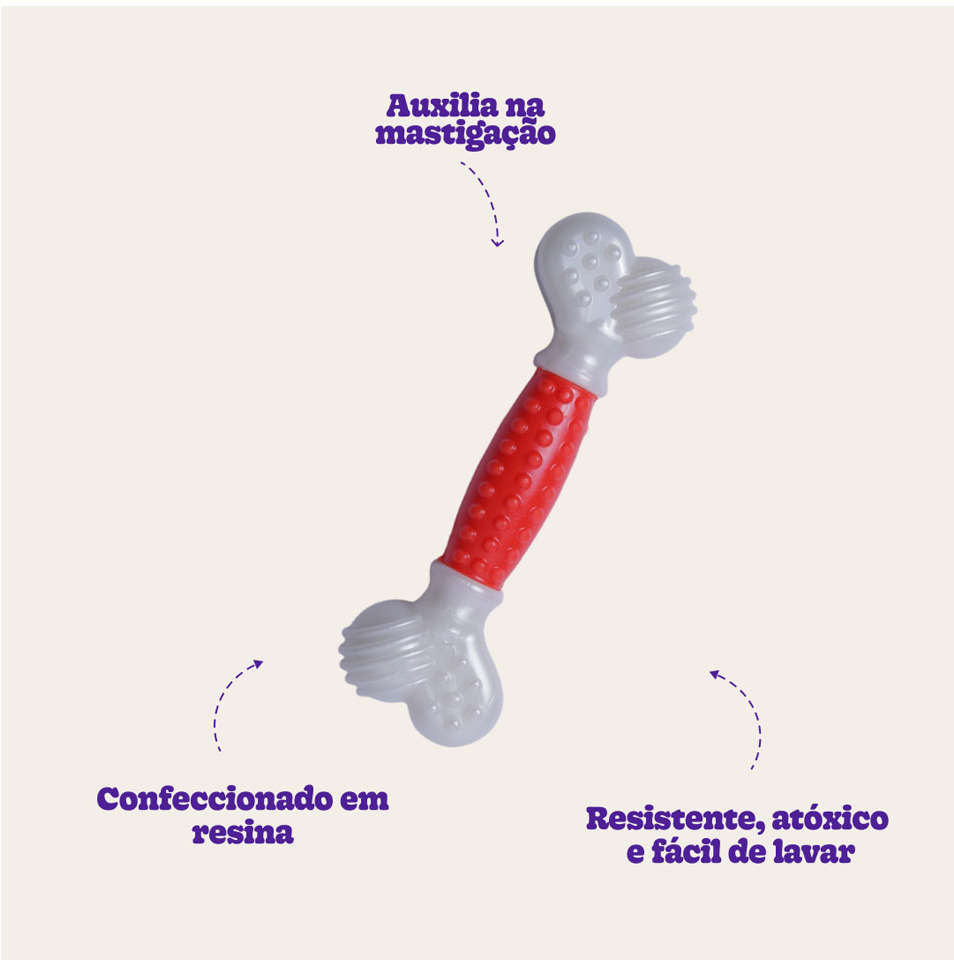 Brinquedo Odontopet Osso Advanced Oral Care para Cães - Tam. P
